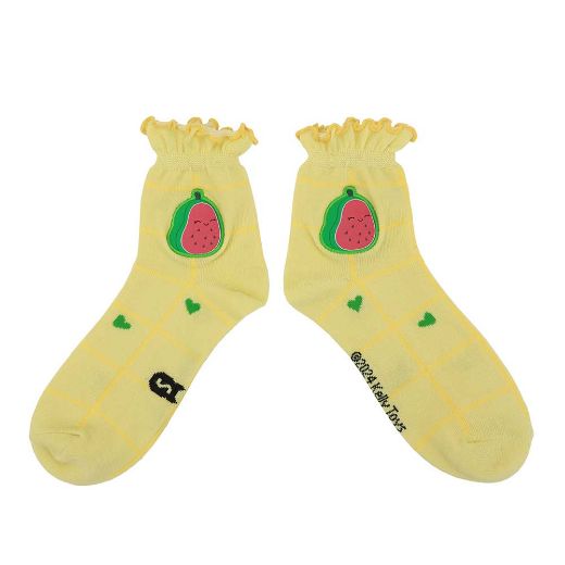 Picture of Squishmallows Characters 3 Pair Quarter Crew Socks