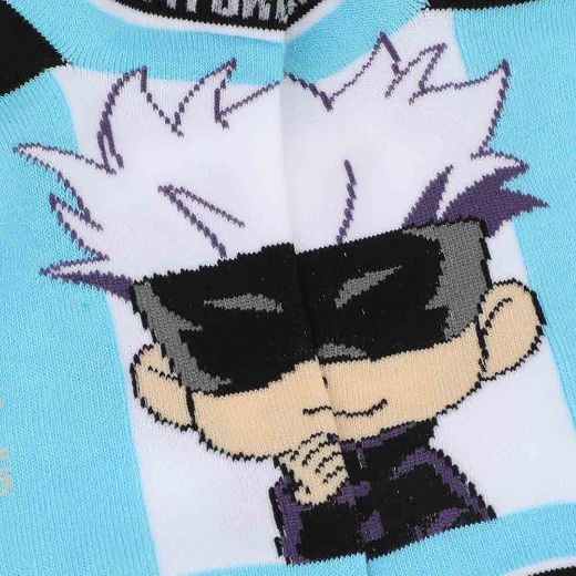 Picture of Jujutsu Kaisen Chibi 5 Pair Ankle Socks