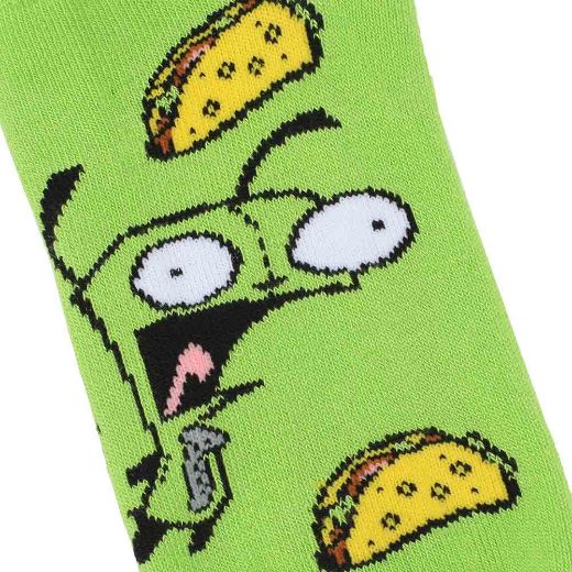 Picture of Invader Zim Characters 5 Pair Ankle Socks