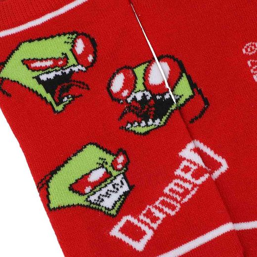 Picture of Invader Zim Characters 5 Pair Ankle Socks