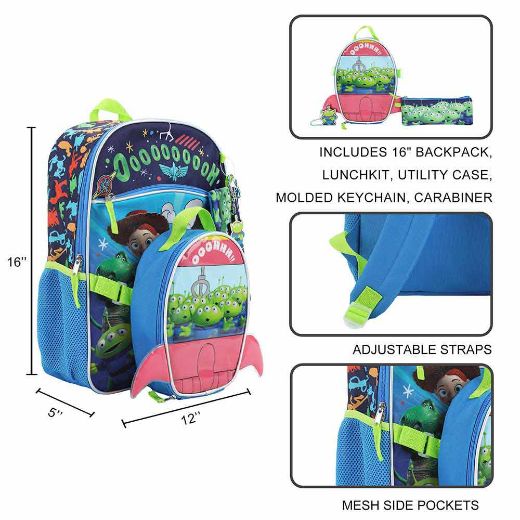 Picture of Disney Pixar Toy Story Rocket Claw 5 pc Youth Backpack Set