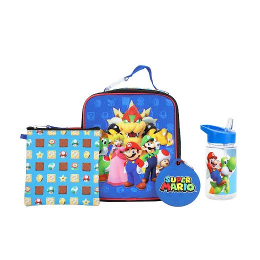 Picture of Super Mario Insulated 4 pc Lunch Kit
