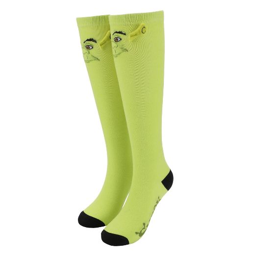 Picture of Dreamworks Shrek 3D Knee High Socks