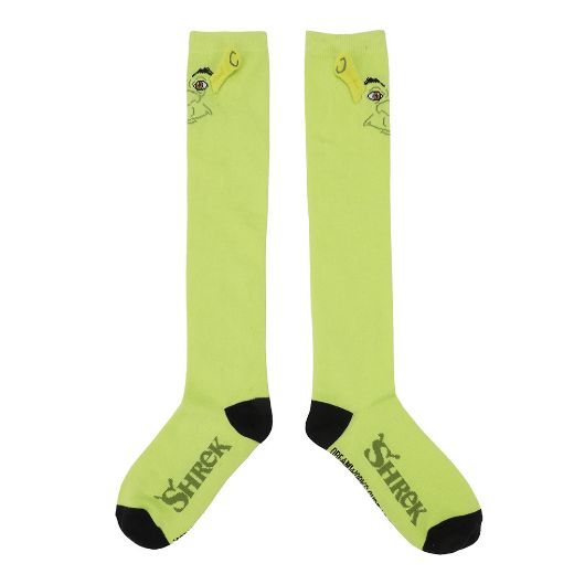 Picture of Dreamworks Shrek 3D Knee High Socks