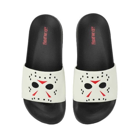 Picture of Friday the 13th Jason Mask Glow in the Dark Slides