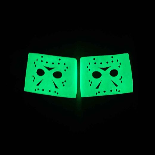 Picture of Friday the 13th Jason Mask Glow in the Dark Slides