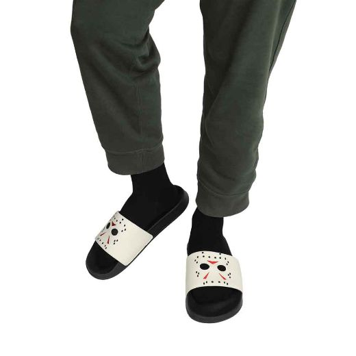 Picture of Friday the 13th Jason Mask Glow in the Dark Slides