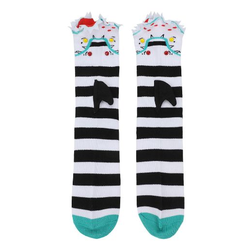 Picture of Beetlejuice Sandworm 3D Plush Crew Socks