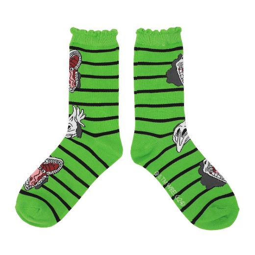 Picture of Beetlejuice Strange & Unusual Juniors's 5 Pair Crew Socks