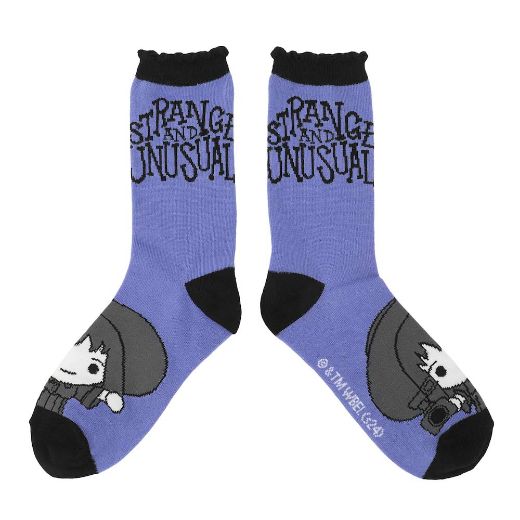 Picture of Beetlejuice Strange & Unusual Juniors's 5 Pair Crew Socks