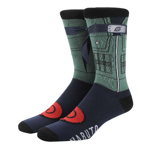 Picture of Naruto Shippuden Kakashi Cosplay Crew Socks