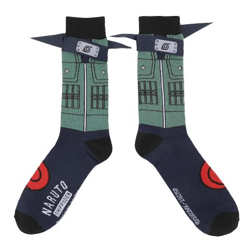 Picture of Naruto Shippuden Kakashi Cosplay Crew Socks