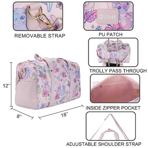 Picture of Disney Stitch & Angel Duffle Travel Bag