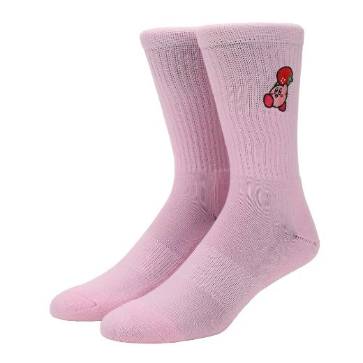 Picture of Kirby Dream Buffet Pink Crew Socks
