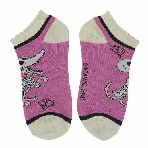 Picture of Tim Burton's Corpse Bride Junior's 5 Pair Ankle Socks