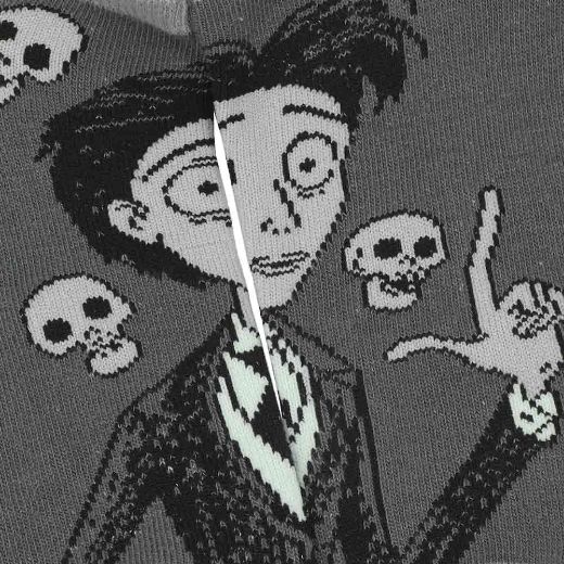 Picture of Tim Burton's Corpse Bride Junior's 5 Pair Ankle Socks