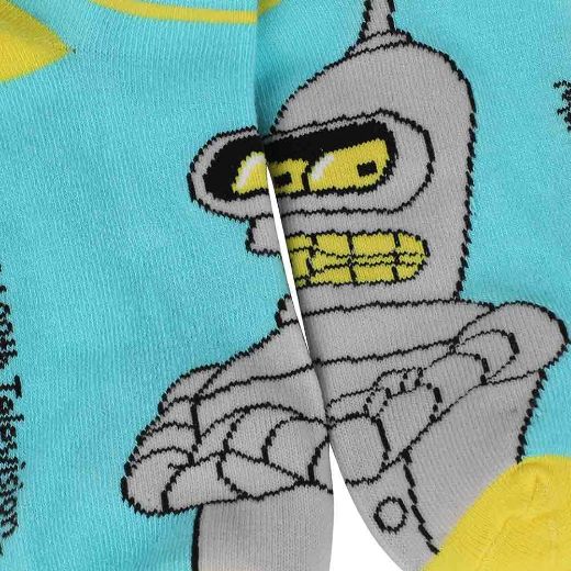 Picture of Futurama 5 Pair Ankle Socks
