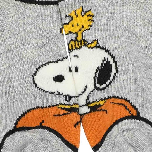 Picture of Peanuts Halloween Youth 6 Pair Ankle Socks