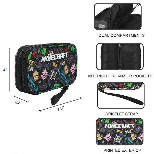 Picture of Minecraft Wristlet Travel Organizer