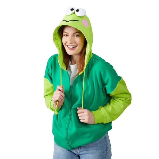 Picture of Keroppi Juniors Cosplay Zip-up Hoodie