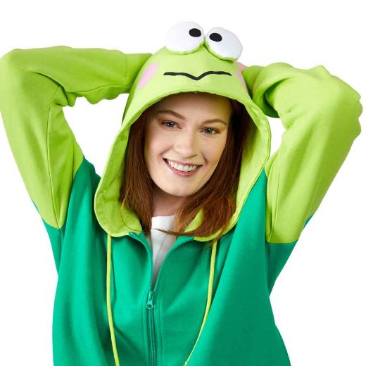 Picture of Keroppi Juniors Cosplay Zip-up Hoodie