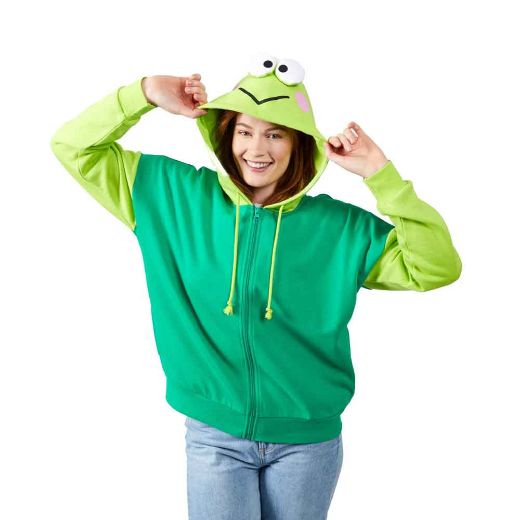 Picture of Keroppi Juniors Cosplay Zip-up Hoodie