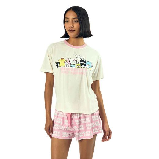 Picture of Hello Kitty & Friends Juniors Tee & Short Lounge Set