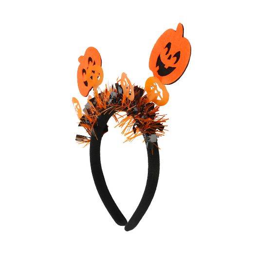 Picture of Bioworld Halloween Bats & Pumpkins Headbands