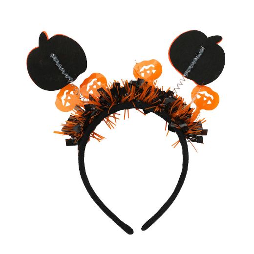 Picture of Bioworld Halloween Bats & Pumpkins Headbands