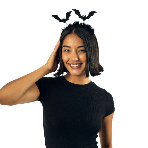 Picture of Bioworld Halloween Bats & Pumpkins Headbands