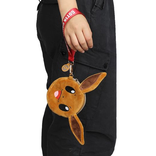 Picture of Pokemon Eevee Big Face Coin Pouch