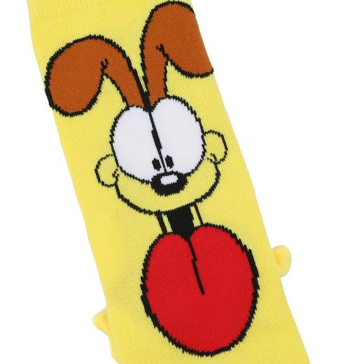 Picture of Garfield & Odie Bestie Magnetic 3D Crew Socks