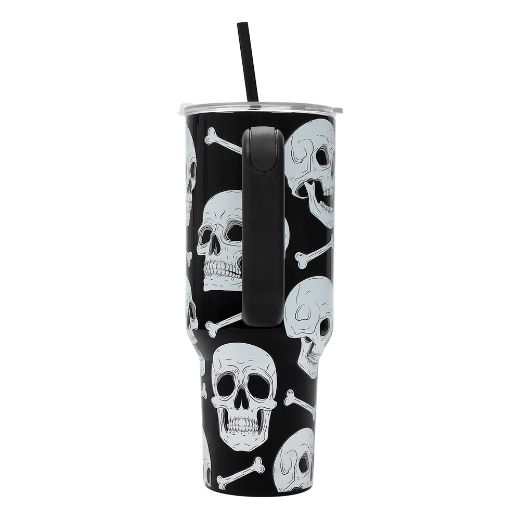 Picture of Bioworld Skulls 40 oz. Stainless Steel Tumbler
