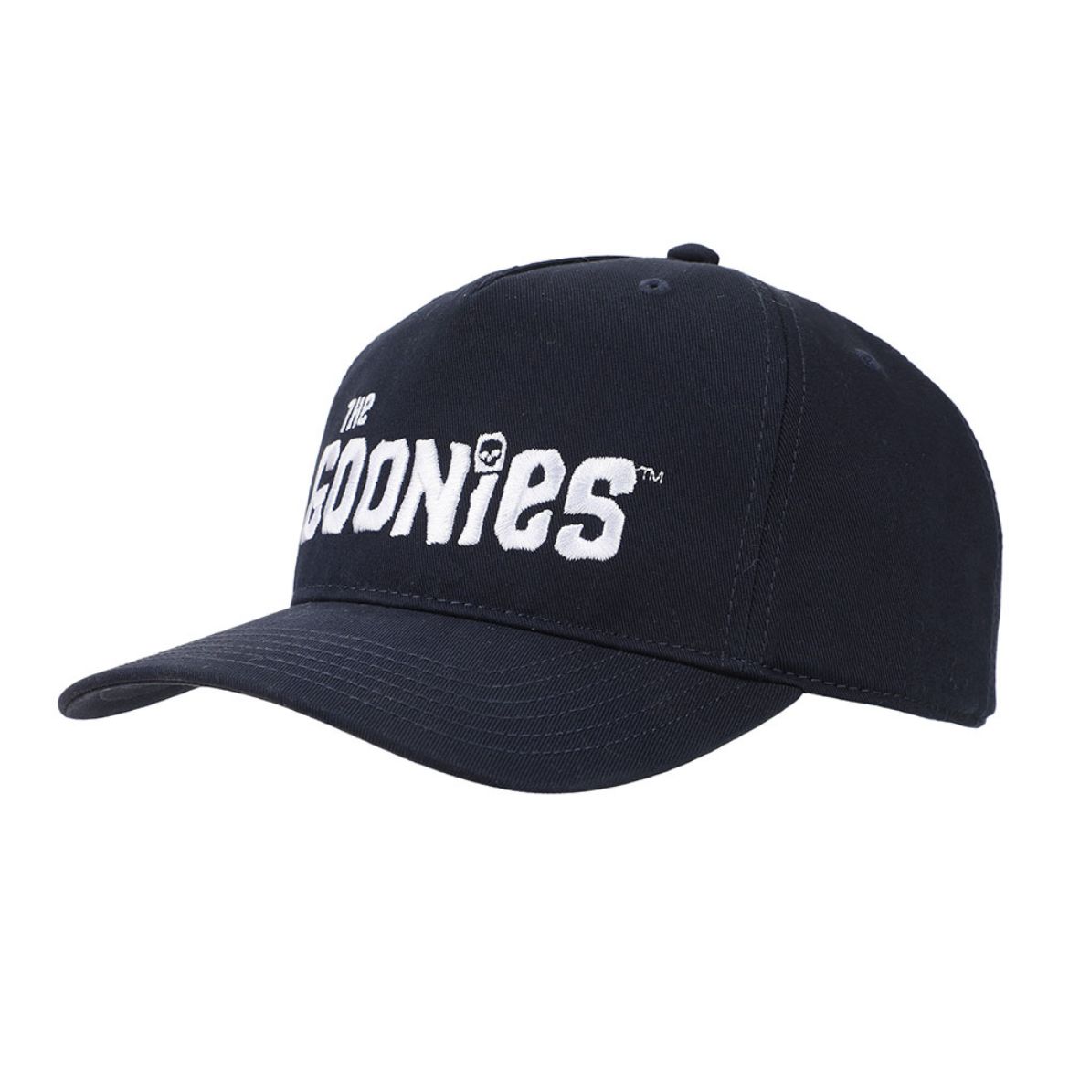 Picture of The Goonies Embroidered Logo Curved Bill Snapback