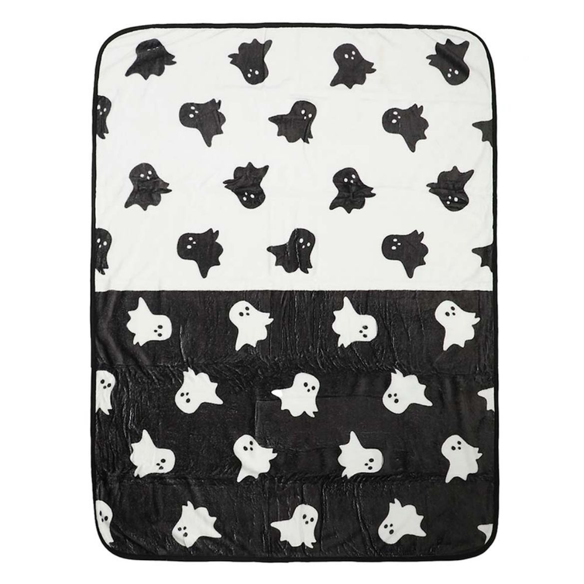 Picture of Bioworld Halloween Ghosts Fleece Throw Blanket