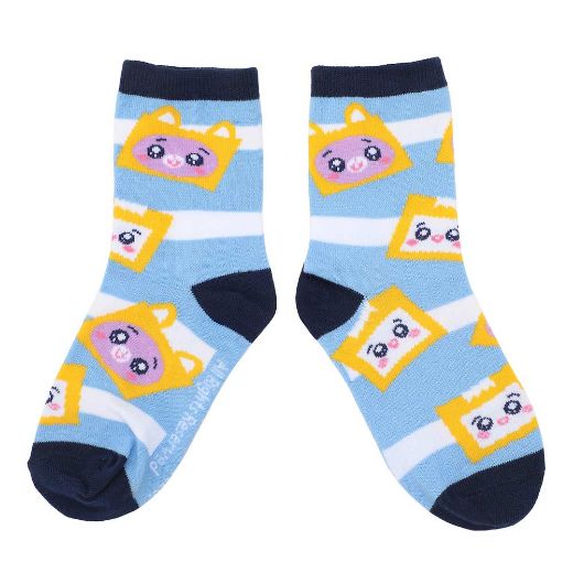Picture of LankyBox Foxy 3 Pair Youth Crew Socks