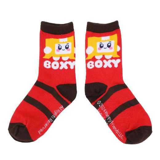 Picture of LankyBox Foxy 3 Pair Youth Crew Socks