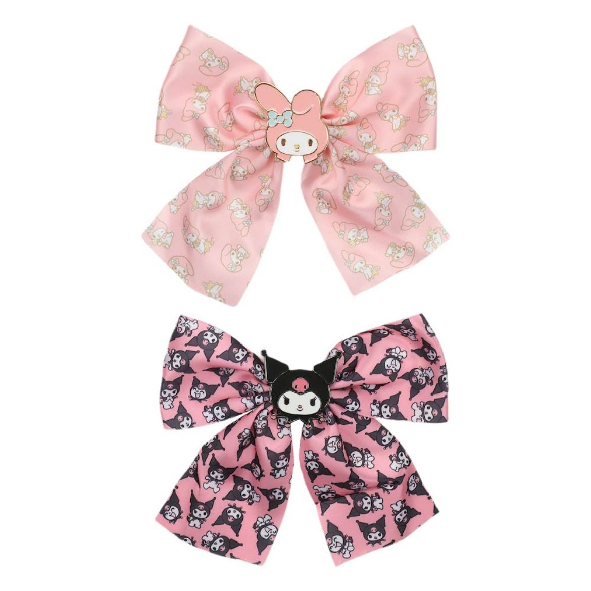 Picture of My Melody & Kuromi Bow Clip Set