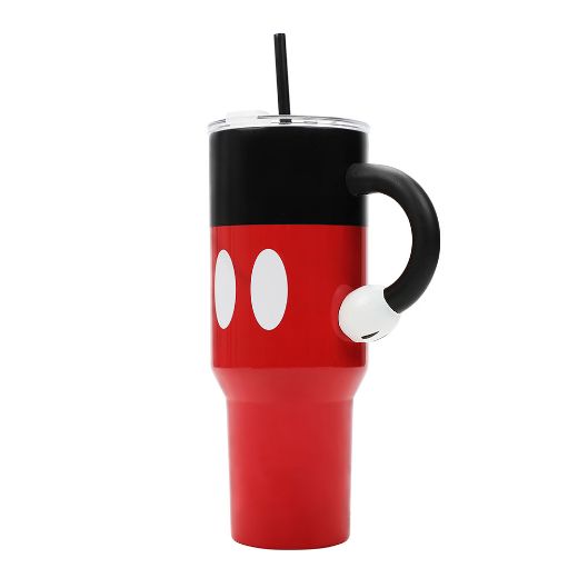Picture of Disney Mickey Mouse 40 oz. Sculpted Handle Stainless Steel Tumbler