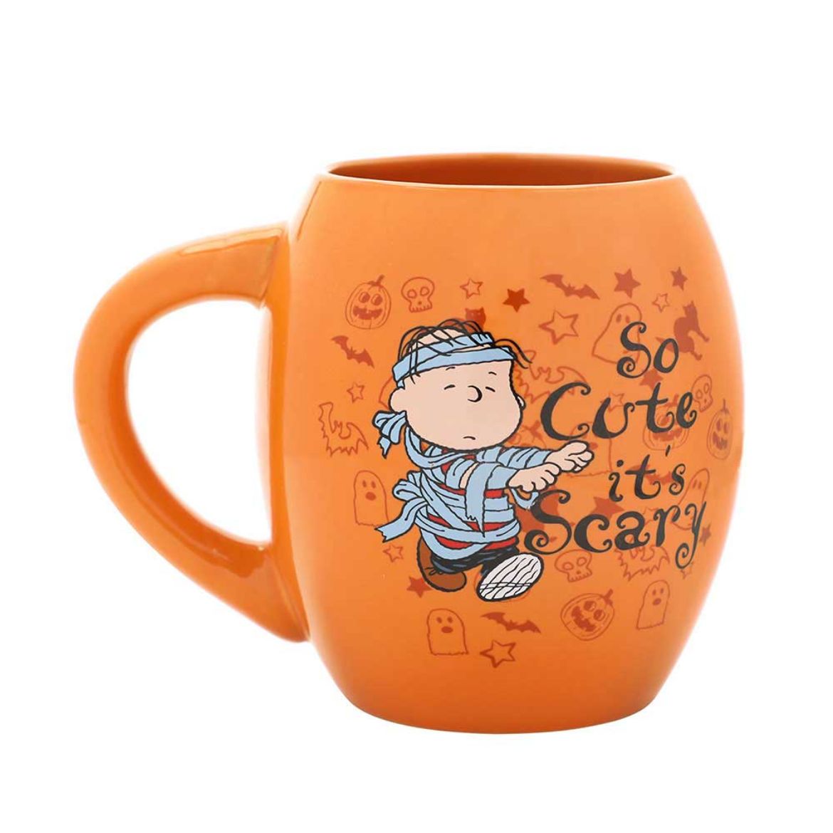 Picture of Peanuts So Cute its Scary 18 oz Oval Ceramic Coffee Mug