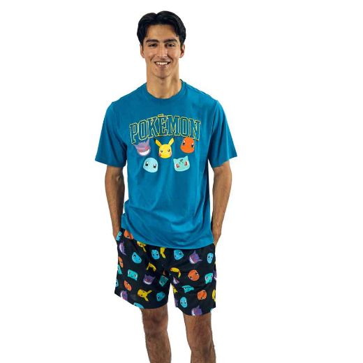 Picture of Pokemon Characters Tee & Short Lounge Set