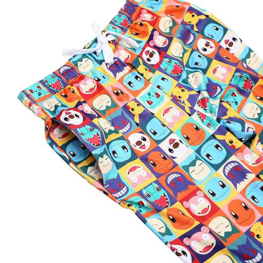 Picture of Pokemon Character Faces AOP Lounge Pant