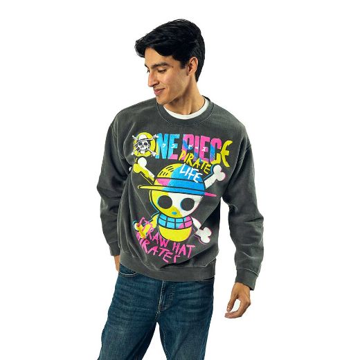 Picture of One Piece Straw Hat Pirates Neon Unisex Sweatshirt