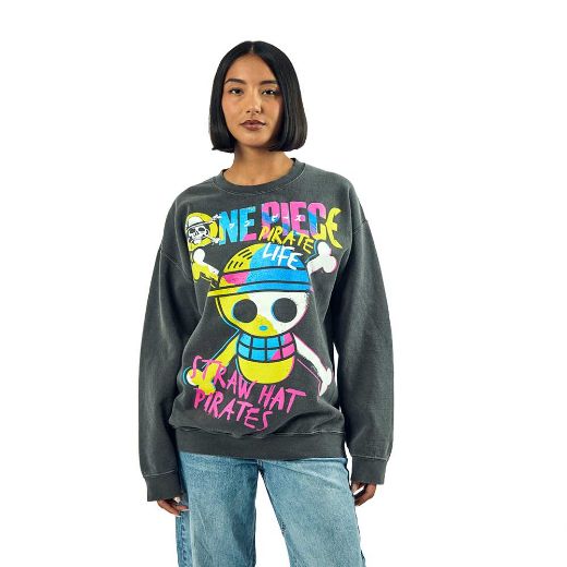 Picture of One Piece Straw Hat Pirates Neon Unisex Sweatshirt