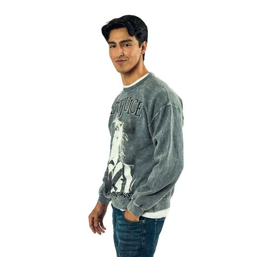 Picture of Beetlejuice The Ghost with the Most Distressed Unisex Sweatshirt
