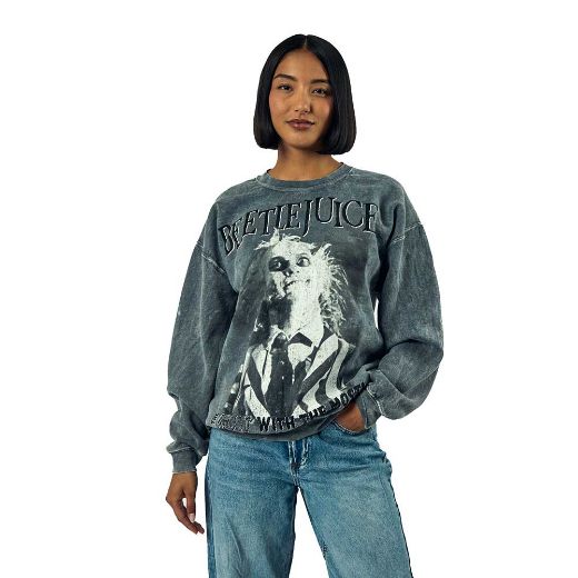 Picture of Beetlejuice The Ghost with the Most Distressed Unisex Sweatshirt