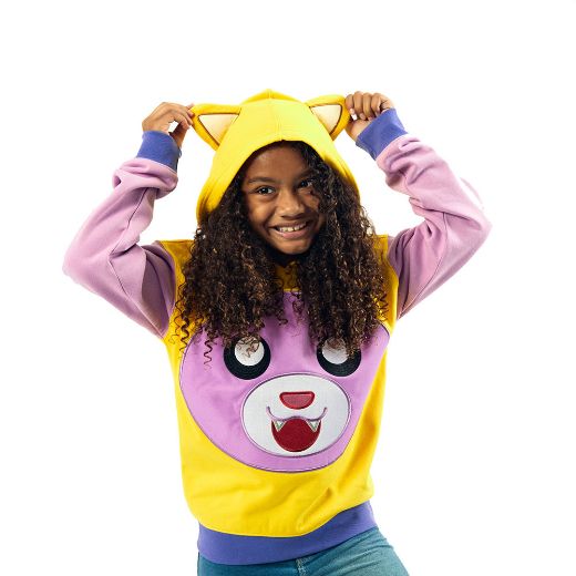 Picture of LankyBox Foxy Colorblock Youth 3D Cosplay Hoodie
