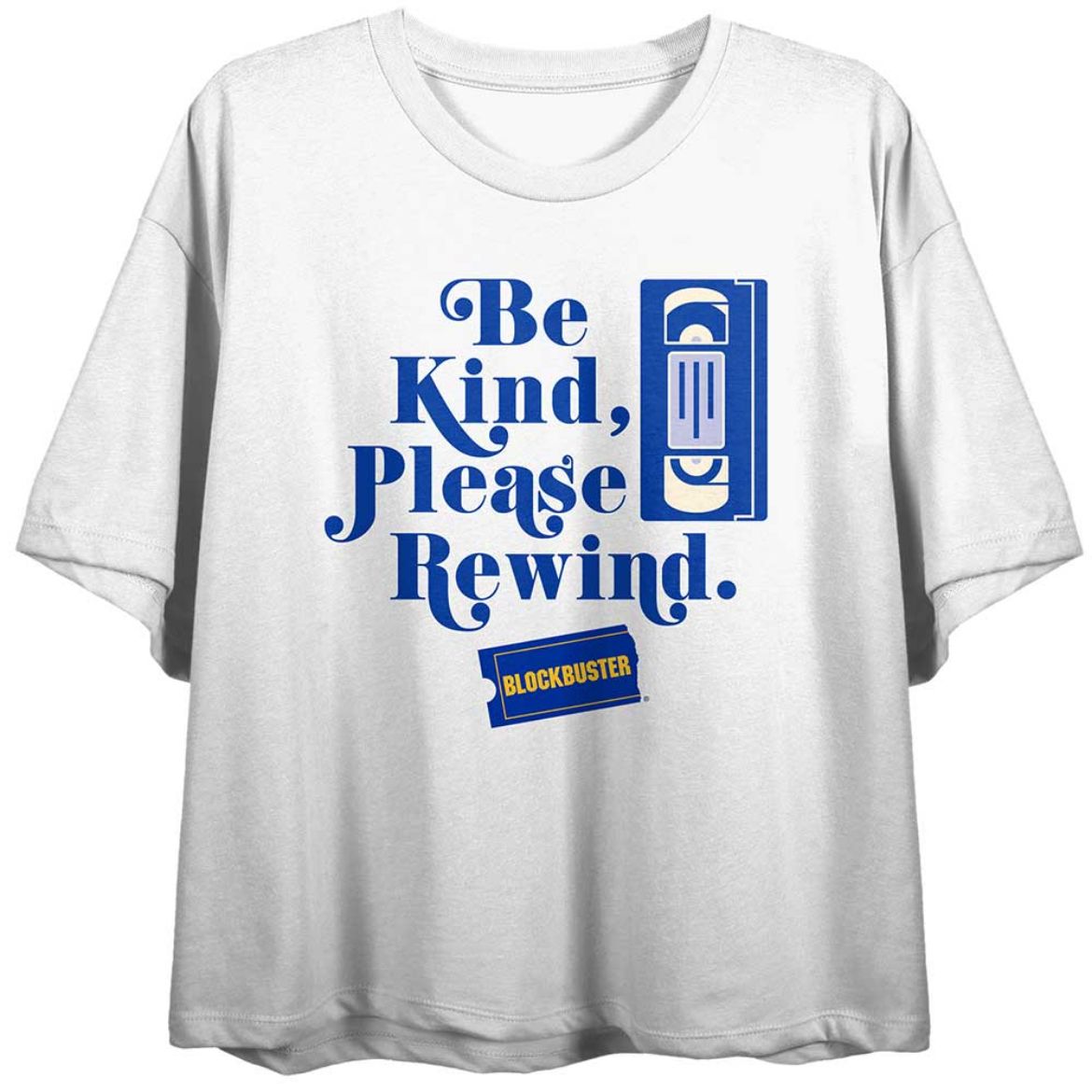 Picture of Blockbuster Be Kind Crop Tee