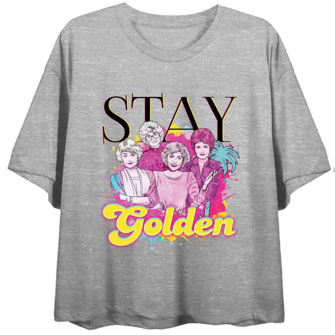 Picture of Golden Girls Stay Golden Crop Tee