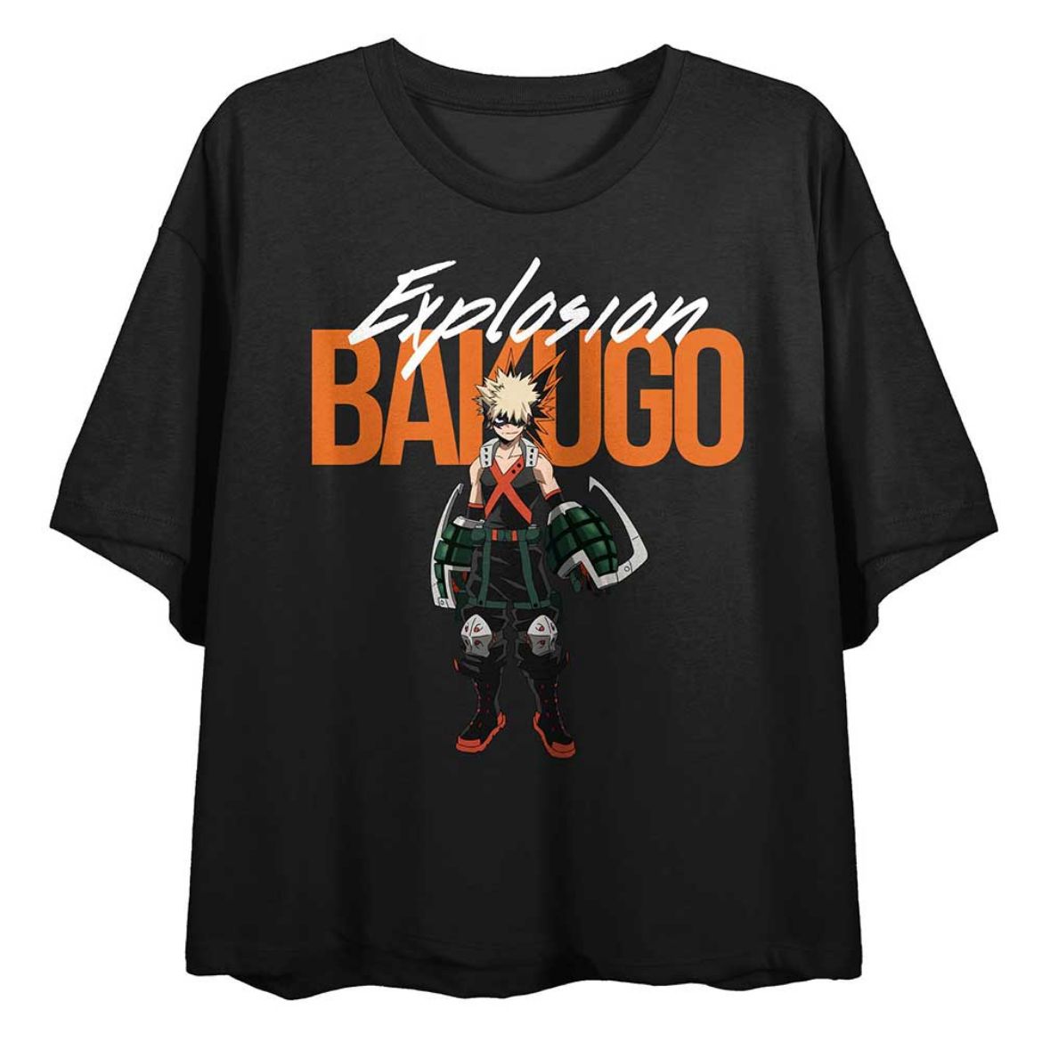 Picture of My Hero Academia Bakugo Crop Tee